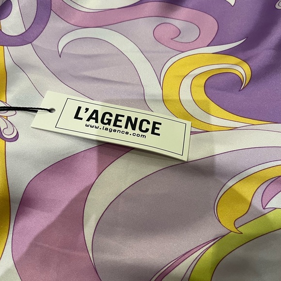 L'AGENCE Seridie Mid Length Slip Dress NWT! - Picture 3 of 3